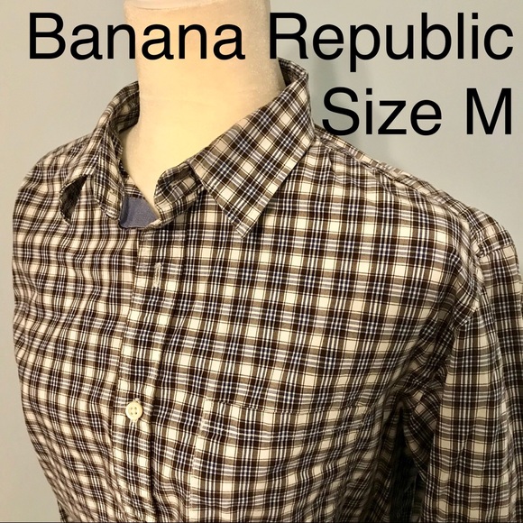 Banana Republic : Men’s size Medium : soft wash - Picture 1 of 4